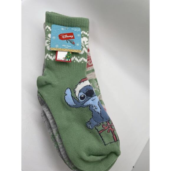 DISNEY Mid-crew Socks ~ Size 4-10. 5 Pair. BRAND NEW!!! - Picture 1 of 7